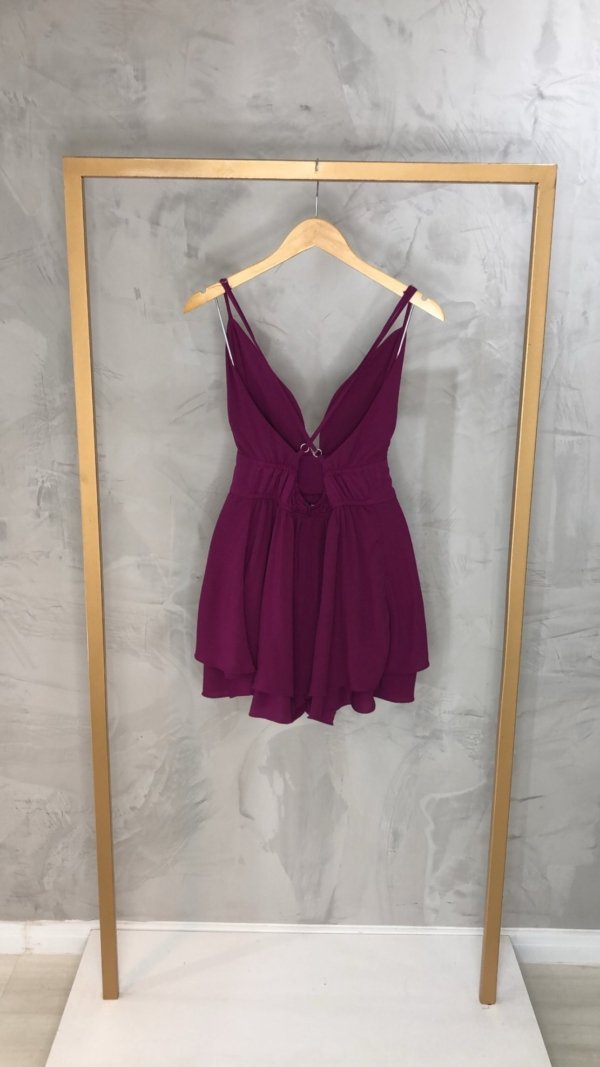 Macaquinho Juliette - Fúcsia