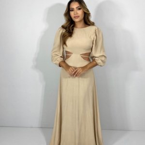 Vestido Giza - Nude - Image 2