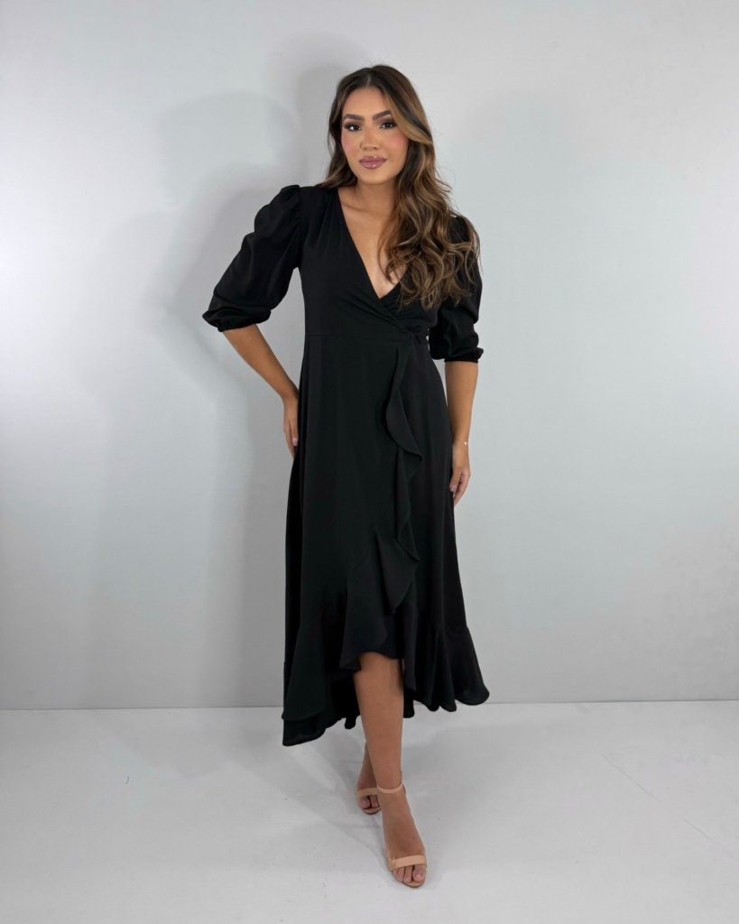 Vestido Berenice - Preto