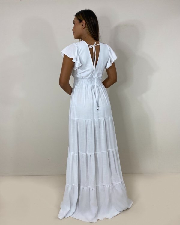 Vestido Laís Longo - Branco