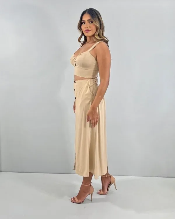 Conjunto Jamile - Nude
