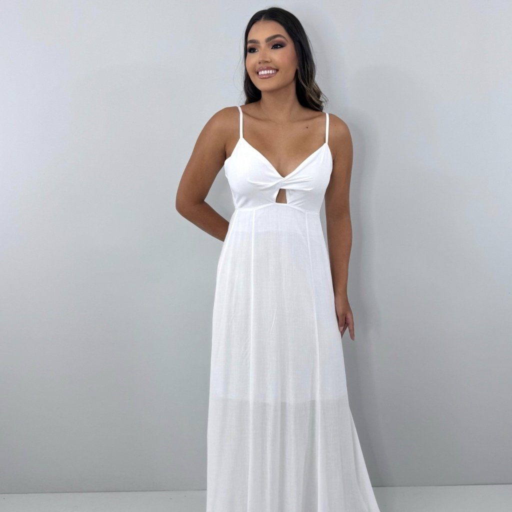 Vestido Eliana - Branco