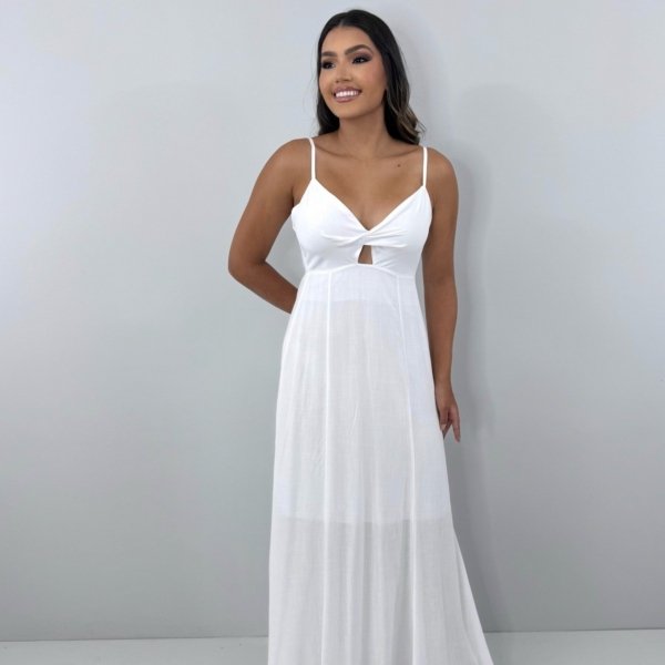 Vestido Eliana - Branco