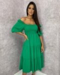 Vestido Juliana – Verde Bandeira