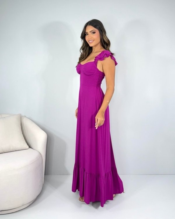 Vestido Isla - Fúcsia