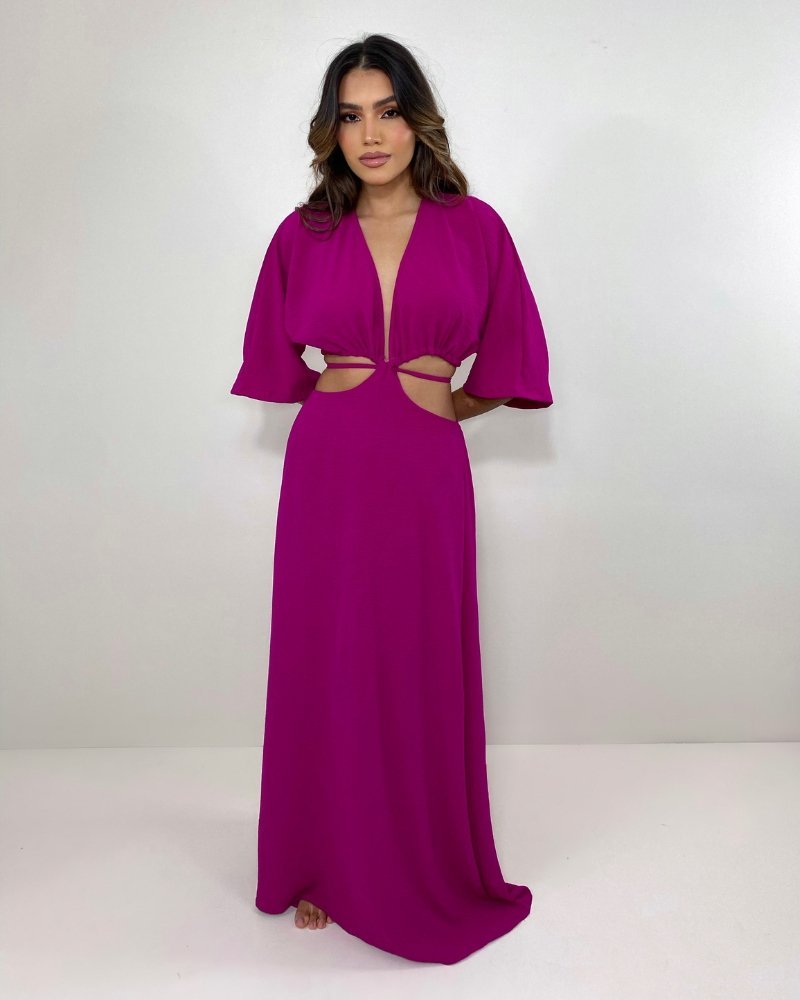 Vestido Cibele - Fúcsia