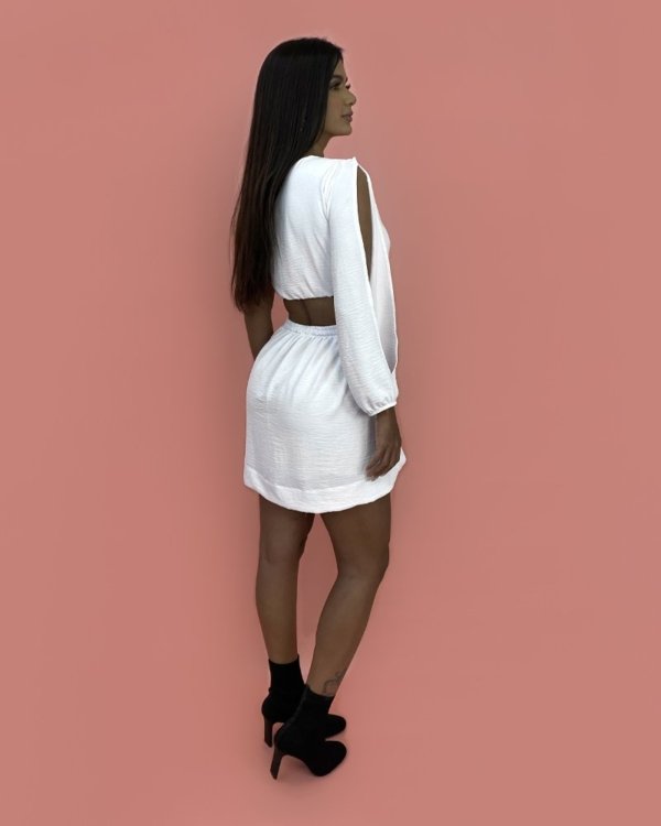 Vestido Rubi - Branco