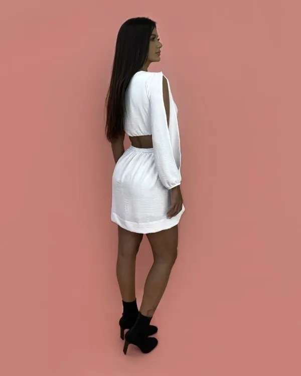Vestido Rubi - Branco