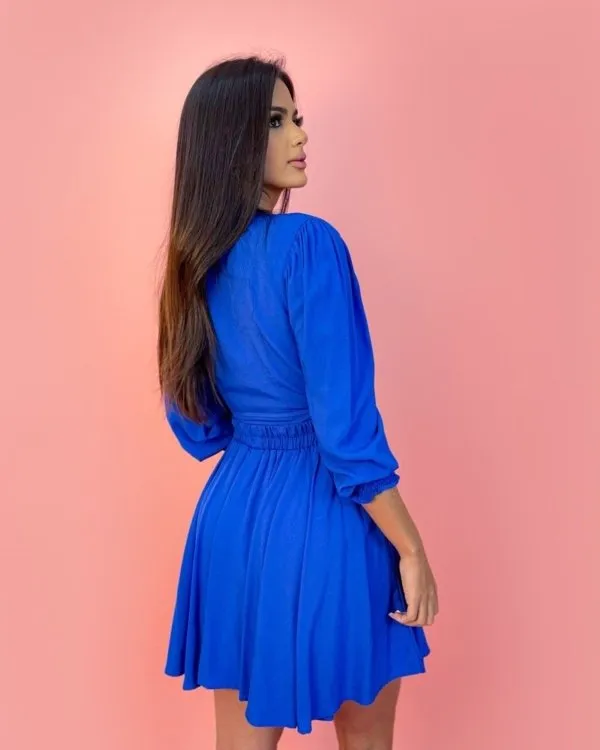 Cropped Jaqueline - Azul Royal