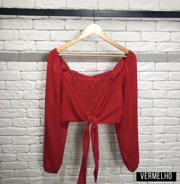 Cropped Multiformas - Vermelho
