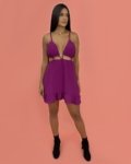 Vestido Nicole – Roxo