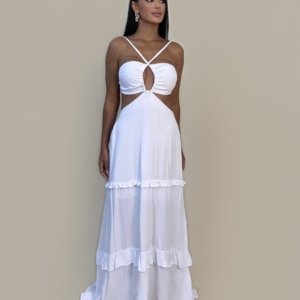 Vestido Michelle - Branco - Image 4