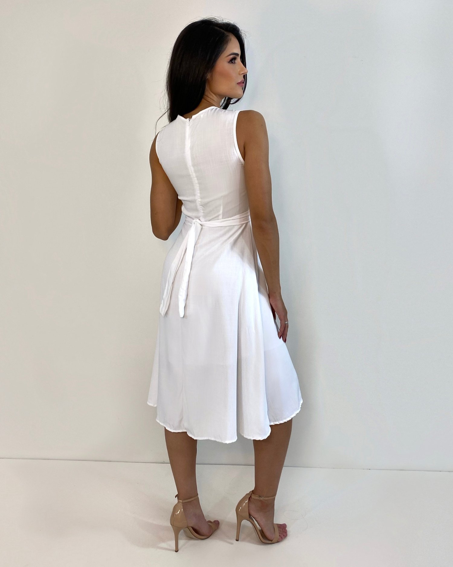 Vestido Fran - Branco - Image 3