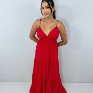 Vestido Sophia - Vermelho - Image 5