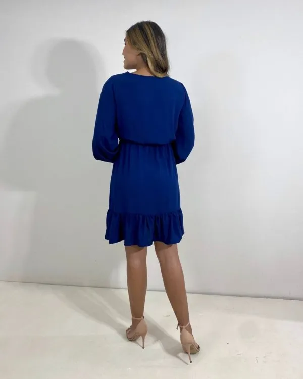 Vestido Lavínia - Azul Marinho