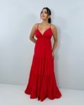 Vestido Sophia – Vermelho