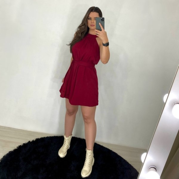 Vestido Daiane - Marsala