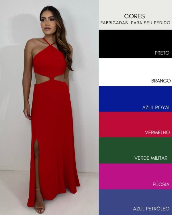 Vestido Milena - Cores