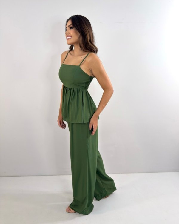 Conjunto Zendaya - Verde Militar