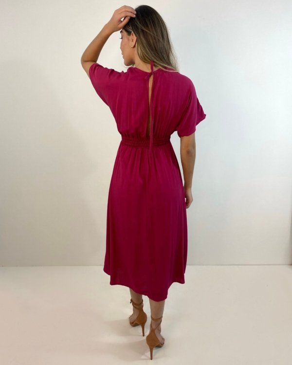 Vestido Marcela - Cereja