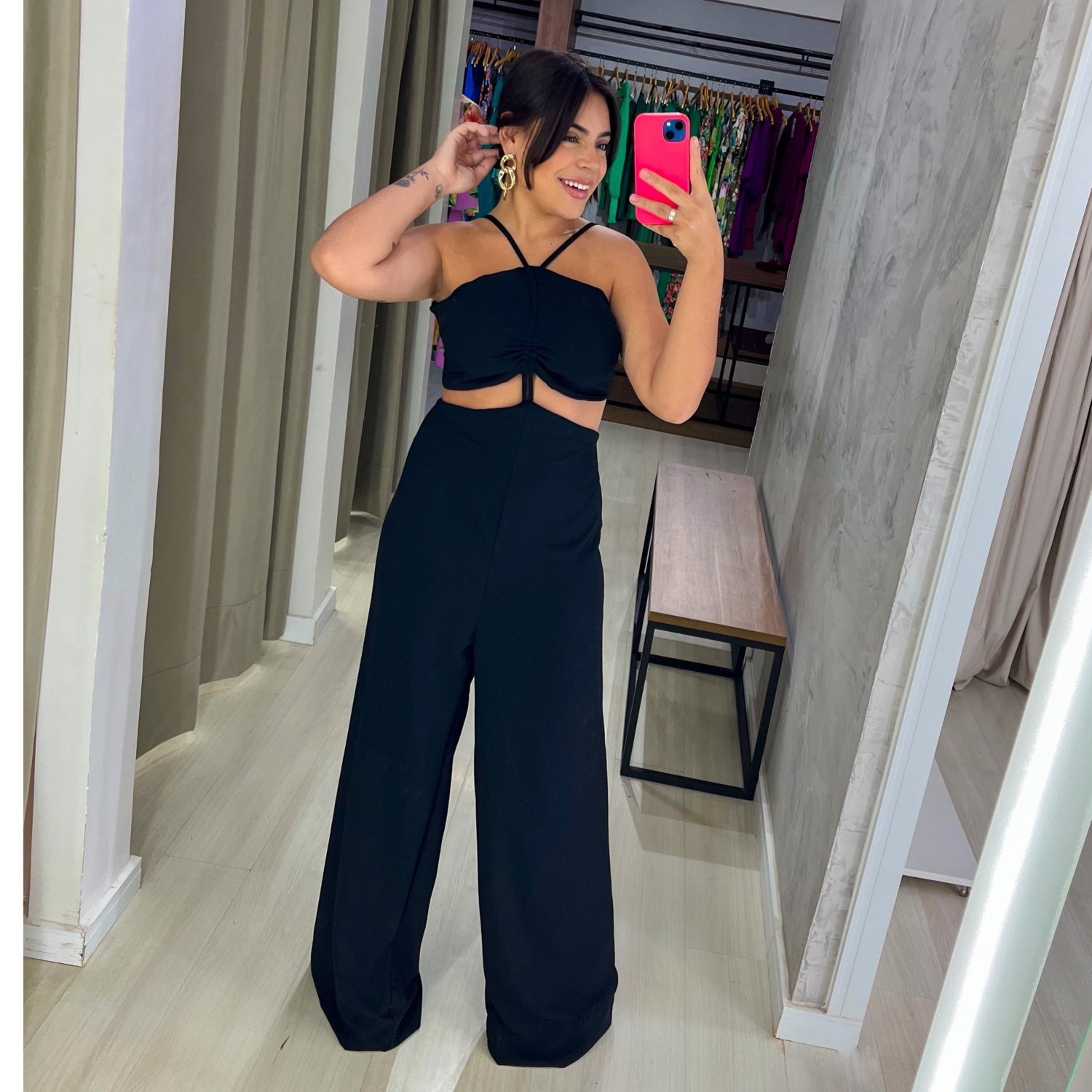 Macacão Helena - Preto - Image 1