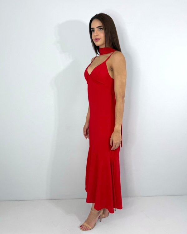 Vestido Carmem - Vermelho