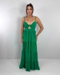 Vestido Cátia – Verde Bandeira