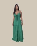 Vestido Camila – Verde Bandeira