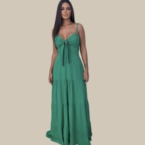 Vestido Camila - Verde Bandeira - Image 1