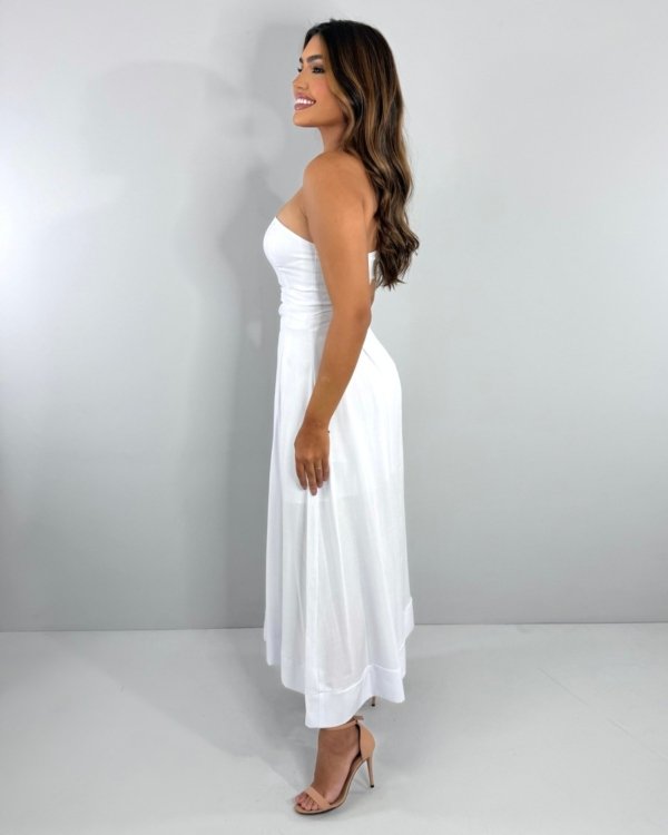 Vestido Maria Flor - Branco