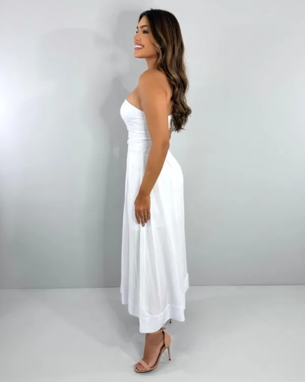 Vestido Maria Flor - Branco