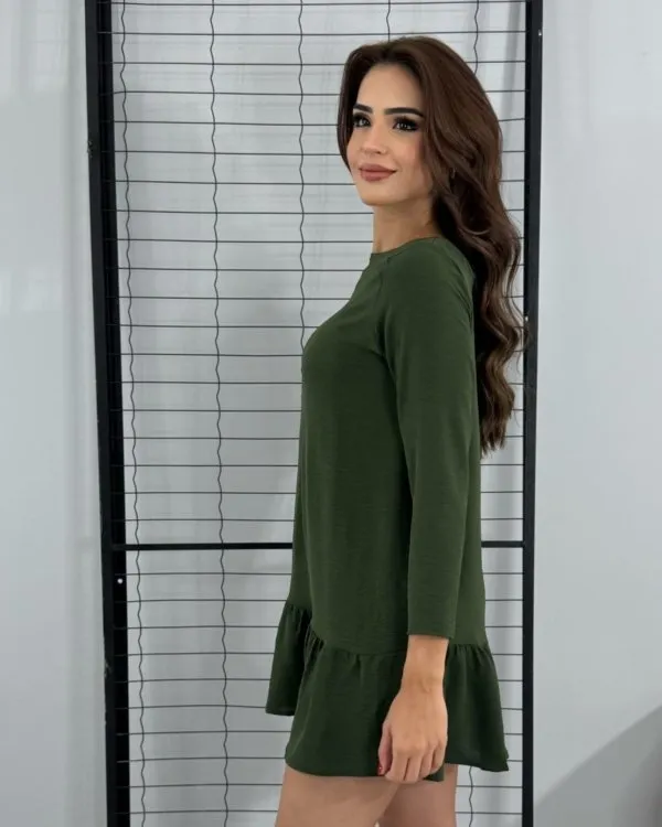 Vestido Guida - Verde Militar