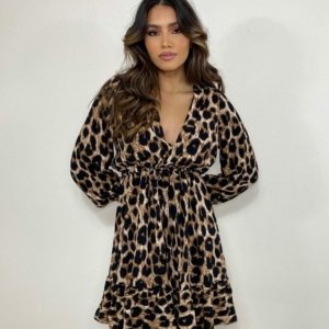Vestido Lavínia - Animal Print - Image 1
