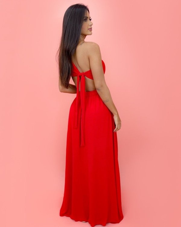 Vestido Karen - Vermelho