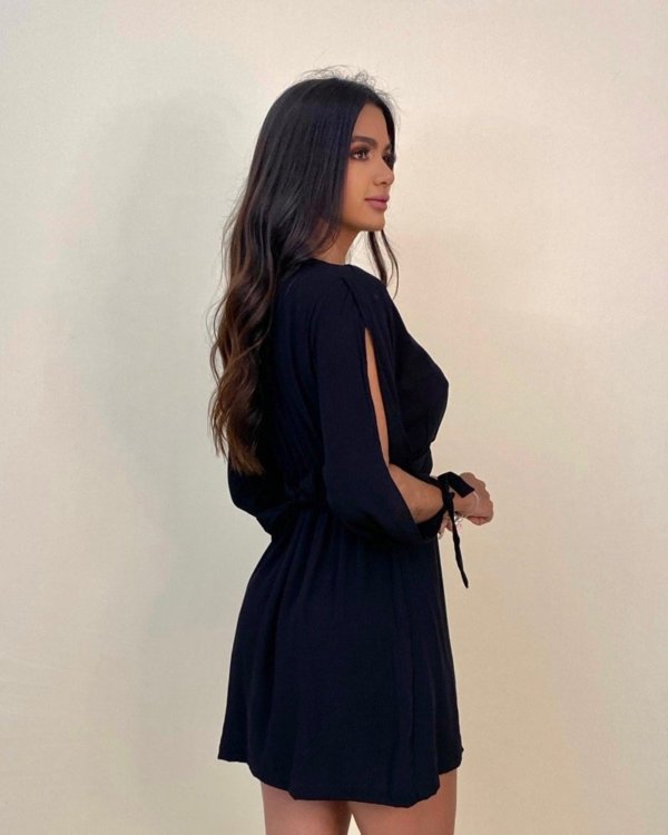 Vestido Marília - Preto