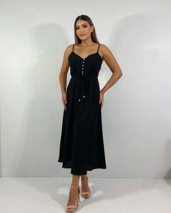 Vestido Felícia - Preto