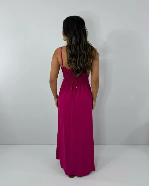 Vestido Babi - Cereja