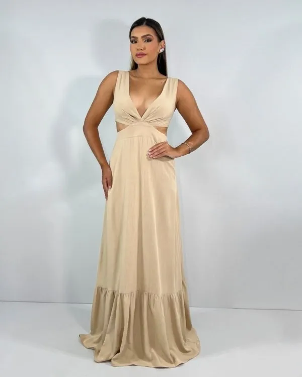 Vestido Miranda - Nude