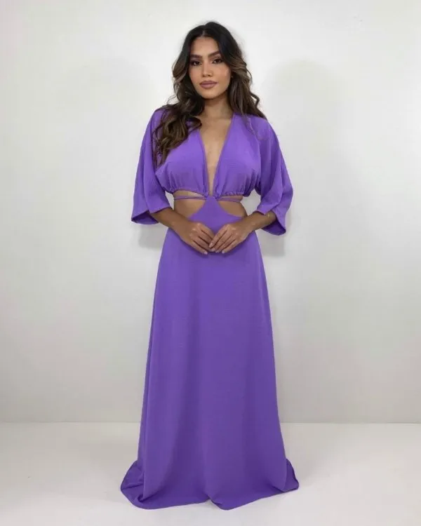 Vestido Cibele - Lilás