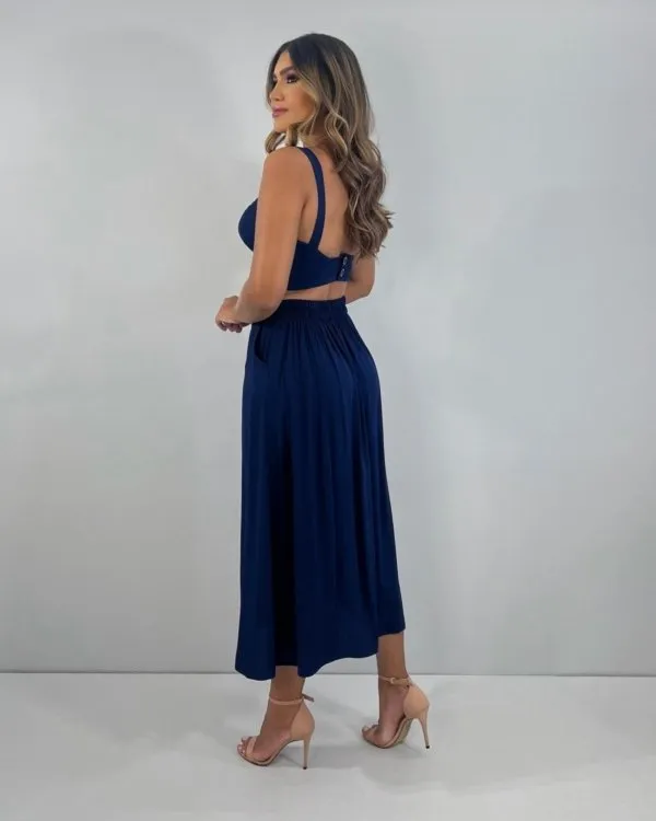 Conjunto Jamile - Azul Marinho
