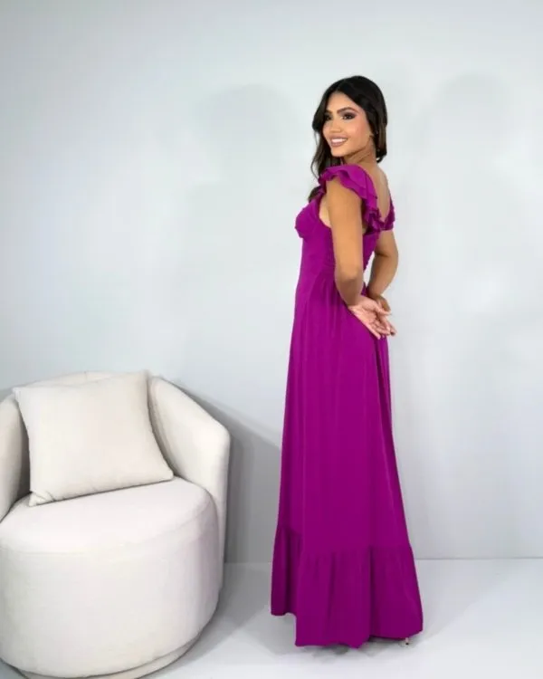 Vestido Isla - Fúcsia