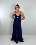 Vestido Cátia – Azul Marinho