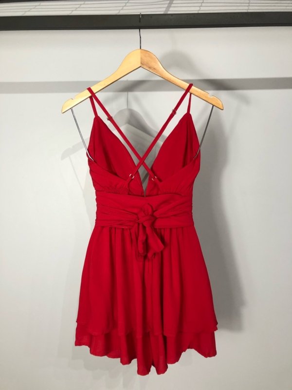 Macaquinho Juliette - Vermelho