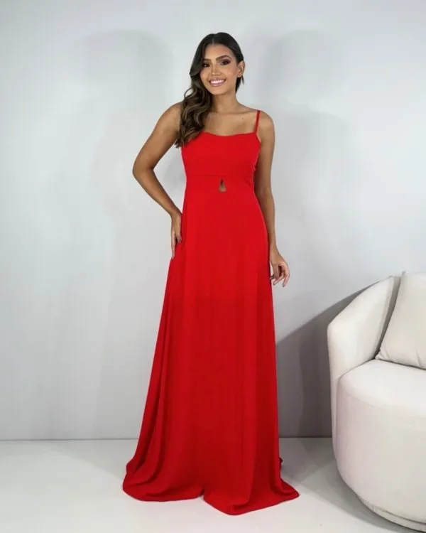 Vestido Lanna - Vermelho