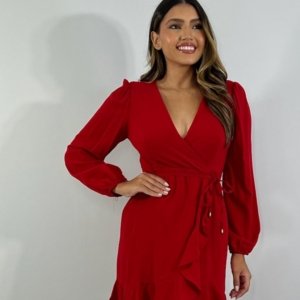 Vestido Maraisa - Vermelho - Image 1