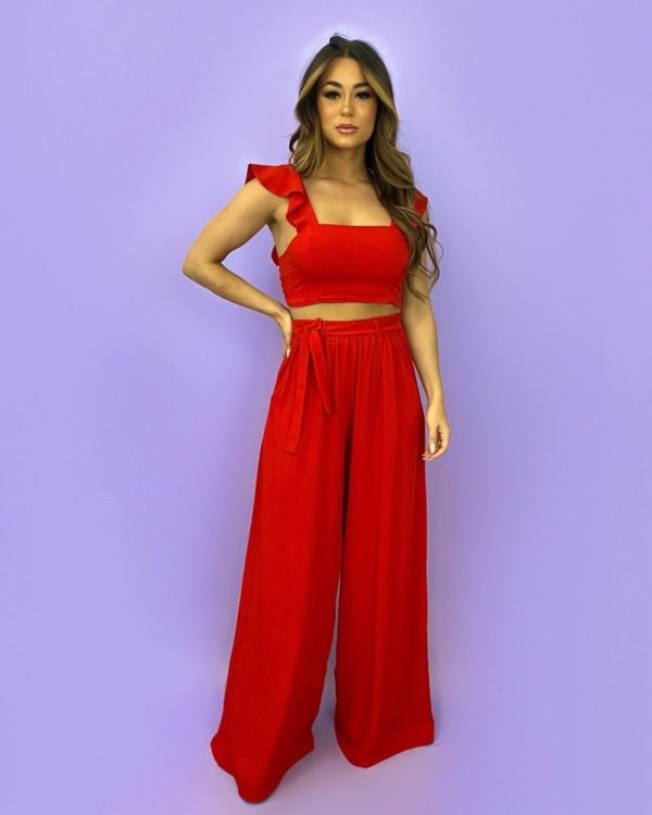 Cropped Samira - Vermelho