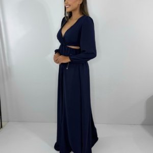 Vestido Magda - Azul Marinho - Image 5