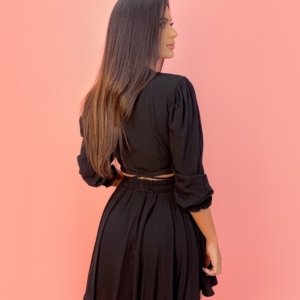 Cropped Jaqueline - Preto - Image 2