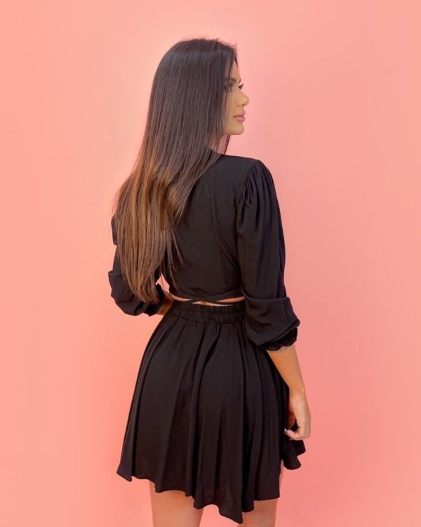 Cropped Jaqueline - Preto