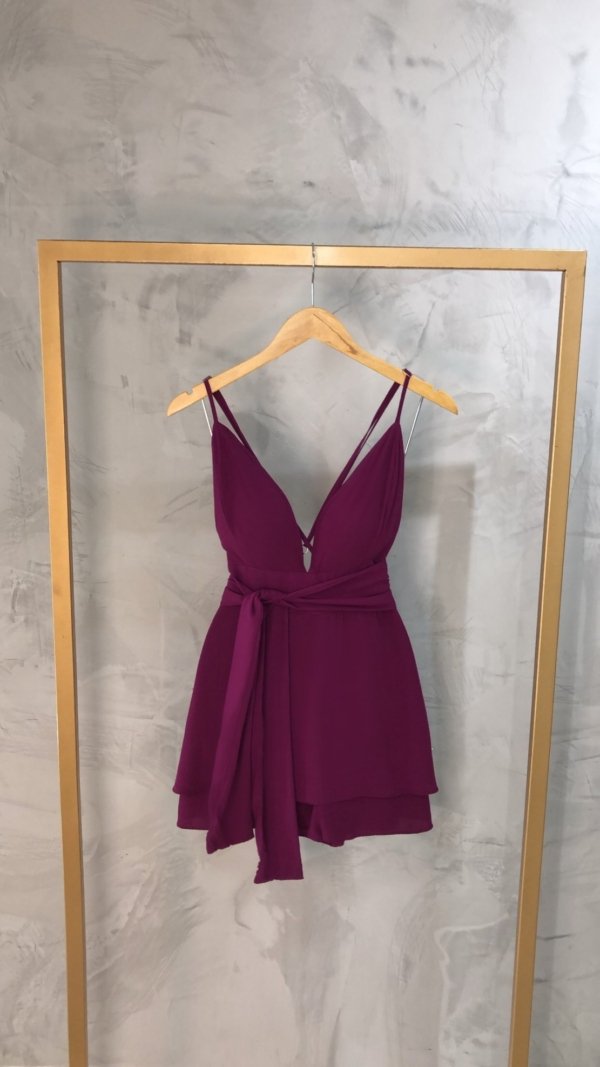 Macaquinho Juliette - Fúcsia